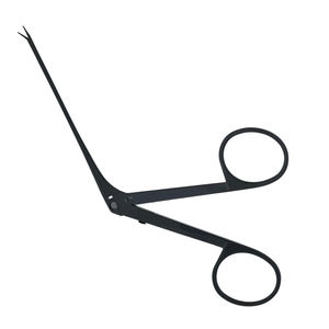 Pinzas de Cocodrilo Reutilizables para ORL, 8 cm, Forma de Copa, Recubrimiento Negro, Instrumento Manual para Disecciones Delicadas de Oído, Nariz y Garganta - Product Image 3