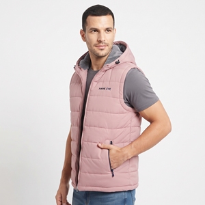 Chaleco Acolchado con Capucha para Hombre, de la Mejor Calidad, sin Mangas, para Invierno, Cálido, Informal, para Exteriores, con Bolsillos con Cremallera - Product Image 4