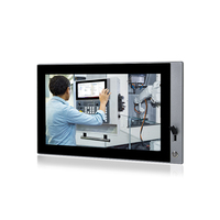 PC Táctil de 13.3 Pulgadas con Pantalla Resistiva, Computadora Industrial IPC, SSD de 128G/256G, Panel PC Todo en Uno con USB Frontal