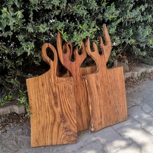 Planches à découper en bois de haute qualité en gros avec poignée, forme rectangulaire, épaisseur 1,5 cm, écologiques BELLADEC - Product Image 3