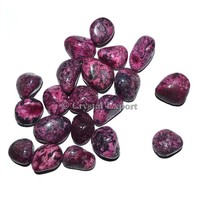 Piedras de Cristal Feng Shui Talladas a Mano, Naturales, Ecológicas, de Alta Calidad, de Ágata Verde Teñida, al por Mayor