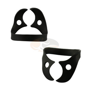 คลิปหนีบฟันแบบเคลือบพรีเมียม 6 ชิ้น พร้อมยางกั้นน้ำลาย อุปกรณ์ดึงเนื้อเยื่ออเนกประสงค์ เพื่อการแยกส่วนที่แม่นยำ จับถนัดมือ ทนทาน - Product Image 4