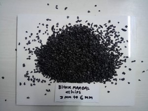 Dalles de pierre artificielle de haute qualité pour l'extérieur, en granit et en marbre, couleur noire spéciale du fabricant, avec un fini sablé - Product Image 2
