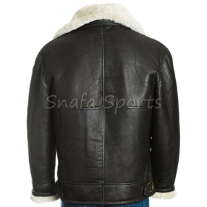 Genuine <b>Leather</b> Apparel for Outer Wear Button Closure <b>Jacket</b> Factory Supply Latest Arrival Top Quality <b>Leather</b> Made Men <b>Jackets</b> - Product Image 4