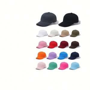 Gorra de béisbol de visera suave para exteriores, transpirable, cómoda, con logotipo personalizable, para circunferencias de cabeza grandes, en stock al por mayor - Product Image 2