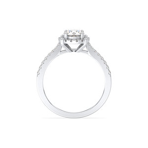 REYES Customized 14K Solid Gold 1.07 Carat HPHT CVD Lab Grown Diamond Engagement Solitaire <b>Ring</b> For Women Fine Jewelry - Product Image 6