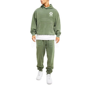 Nuevo Diseño de Chándal de Forro Polar con Capucha y Mangas Largas, Lavado Ácido, 100% Algodón, Hecho en Pakistán, Precio al por Mayor para Hombre - Product Image 2