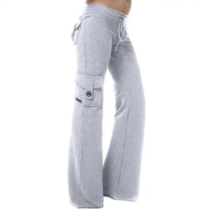 Cotton-Polyester Breathable Jogger-Pant With Plus-Size Fashion Full-Length Casual Sports Pants Slimmed-Fit <b>Trousers</b> For Women - Product Image 5
