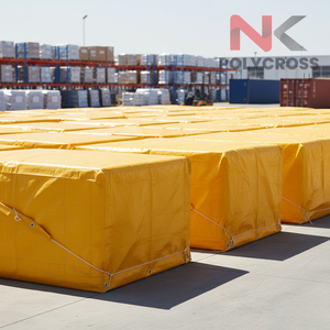 Lona Resistente de Alta Densidad (GSM) con Bordes Reforzados y Ojales, Lámina de Alta Resistencia para Protección de Construcción e Infraestructura - Product Image 5