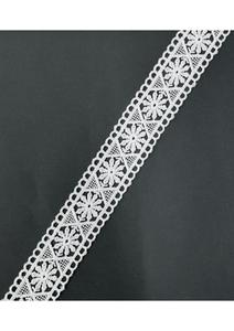 Cinta de tela moderna con bordado de encaje químico GPO para prendas de vestir, decoración textil del hogar y suministros de costura - Product Image 2