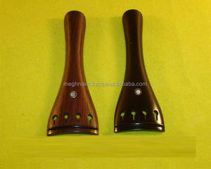 Cordier de violon Meghna International noir en ébène œil de Paris pour débutants et apprenants de musique, modèle MEG-OO4 - Product Image 4