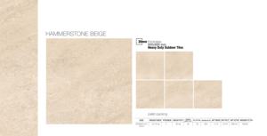 Hammer Stone Beige 20mm Full Body Porcelain <b>Tiles</b> 600x600mm R11 Heavy Duty Outdoor & Bathroom Adhesive Floor <b>Tiles</b> - Product Image 5