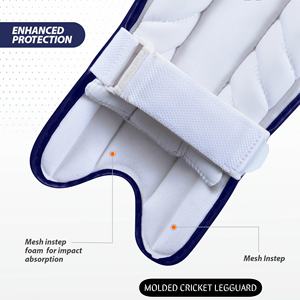 Genouillères de protection moulées personnalisables de haute qualité pour joueurs de cricket, durables, avec logo professionnel sur mesure, pour entraînement et matchs - Product Image 6