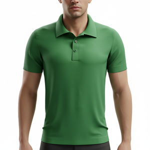Vente directe d'usine - Polo homme de haute qualité 100% coton tricoté, décontracté, pour le golf, style streetwear. - Product Image 1