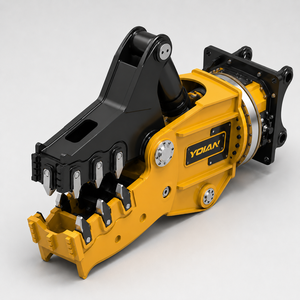 Pulvérisateur rotatif pour excavatrice pour démolition, longue durée de vie pour des opérations de concassage continues sur site - Product Image 5