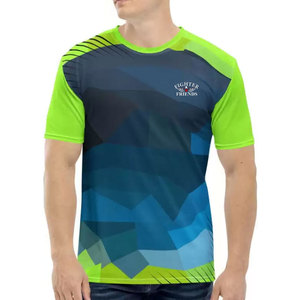 เสื้อยืดผู้ชายแบบซับลิเมชั่นสั่งทำขายส่งปี 2026 เสื้อยืดผู้ชายพิมพ์ลายทั้งตัวแบบซับลิเมชั่นสำหรับขาย - Product Image 2
