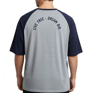 Mens Raglan Sleeve T Shirt Casual Color Block <b>Baseball</b> Style Short Sleeve Cotton <b>Tee</b> Comfortable Everyday Wear Top - Product Image 4