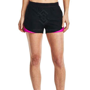 Shorts pour femmes les plus vendus, couleur unie, respirants, taille haute, haute qualité, options personnalisées à faible MOQ - Product Image 2