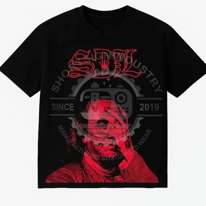 T-Shirt Personalizzate Skysdalimittt 230gsm Vintage 100% Cotone Lavorato a Maglia Vestibilità Regolare Asciugatura Rapida <span class=keywords><strong>Abbigliamento</strong></span> Sdl per Uomo - Product Image 4