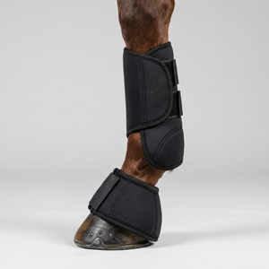 Botas de neopreno ecuestres para medicación, protectores de patas de caballo con absorción de impactos, transpirables, duraderos, para entrenamiento y protección. - Product Image 6
