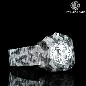 นาฬิกาข้อมือแฟชั่นผู้ชาย ประดับเพชร Mossinate คุณภาพพรีเมียม ระดับไฮเอนด์ สีโรสโกลด์  พร้อมจำหน่ายราคาส่งออก - Product Image 2