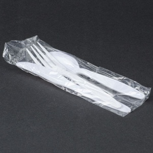 Heavy Duty Biodegradable Paper Knife 155mm Disposable Tableware for Wedding Party Food Serving Pack of 50 Pieces <b>Dessert</b> Cake - Product Image 1