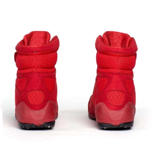Zapatos de Boxeo de Cuero Genuino, Personalizados, de Color Sólido, Duraderos, Ligeros, Transpirables, con Cordones, de Primera Calidad, Estilo Único - Product Image 3