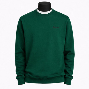 Sudadera con Capucha Negra Informal de Moda, Manga Larga, Cuello Redondo, Cierre de Cremallera, Cómoda, Corte Regular, Estampado Digital, Tejido de Punto - Product Image 1