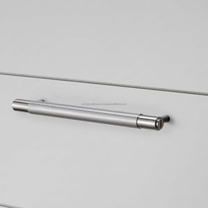 Poignée de tirage en métal robuste à surface brillante pour l'installation de meubles de cuisine modulaires et de tiroirs - Product Image 4