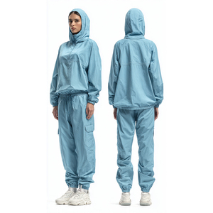 Women Outdoor Windbreaker Tracksuit Half Zip Up Waterproof <b>Jacket</b> Rain Pants Two Piece <b>Ladies</b> Wind Breaker Suits Women's - Product Image 1