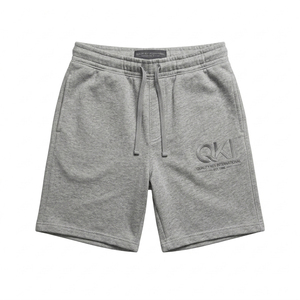 Pantalones Cortos Deportivos Personalizados con Logotipo para Hombre, al por Mayor, Lisos, 100% Algodón, Felpa Francesa - Product Image 1