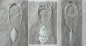 Sautoirs en cuivre sur mesure avec thèmes africains Perles de quartz Pièces de bijoux d'anniversaire - Product Image 6