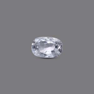 Natural White Zircon 3.3 Carat Certified Wholesale Gemstone - Product Image 1