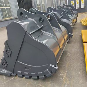 Skid Steer Excavator <b>Crusher</b> Bucket Attachment for <b>Rock</b> Removal and Machinery Work - Product Image 3