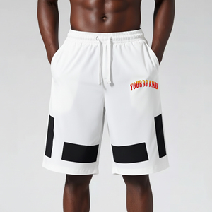 Pantalones Cortos Deportivos de 400 g/m², 100% Algodón, Cintura con Cordón Ajustable, Personalizables, para Verano, Precio al por Mayor - Product Image 6