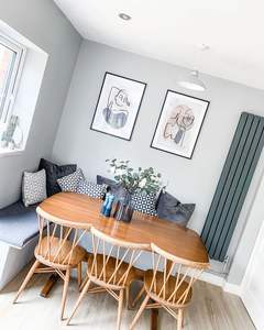 Ensemble de salle à manger rond de style Art déco industriel en laiton, pour mariage, meubles de luxe, table et chaises - Product Image 3