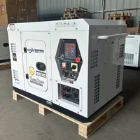 Nouvelle conception Générateurs diesel silencieux 5KVA 8KVA 10KVA 12KW 15KW 20KW 25KW Monophasé/Triphasé Alimentation de secours