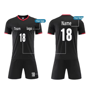 Uniforme de Fútbol 100% Poliéster Transpirable y de Secado Rápido Personalizable Unisex Adulto Todas las Temporadas Manga Corta Estampado - Product Image 1