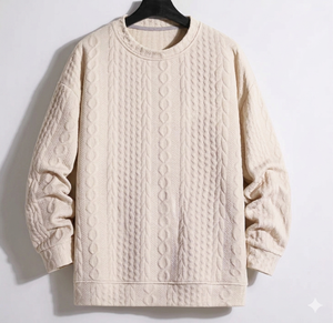 Women Streetwear Turtleneck 100% Cotton Solid Pattern Full Sleeve Embroidered Drop-shoulder Sweatshirt OEM Service - Product Image 5