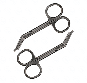Tijeras Médicas para Ostomía, Tijeras de Acero Inoxidable Duraderas para Remover Vendajes, Tijeras de Enfermería para Uso Clínico - Product Image 4