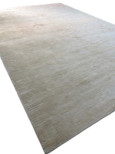 Ivory Dune Silk Rug – Soft Handcrafted Luxury Area Rug - Product Image 4