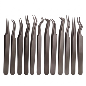Pince à cils personnalisée en acier inoxydable, pince à sourcils, clip à cils, recourbe-cils, extensions de cils - Product Image 1