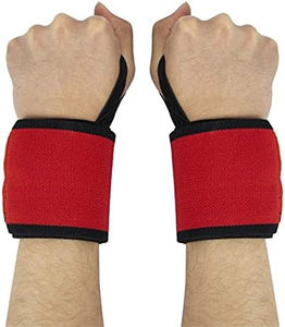 สายรัดข้อมือนีโอพรีนแบบปรับได้ กันลื่น ทนทาน ระบายอากาศได้ดี พับเก็บได้ สำหรับยกน้ำหนัก เพาเวอร์ลิฟติ้ง และการฝึกซ้อม - Product Image 3