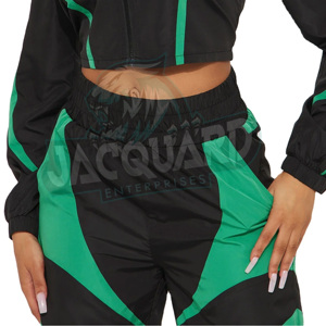 Waterproof Women's Casual <b>Lightweight</b> Tracksuits Sets Windbreaker <b>Jacket</b> & Pants Customizable Polyester/Nylon Nylon Set - Product Image 3