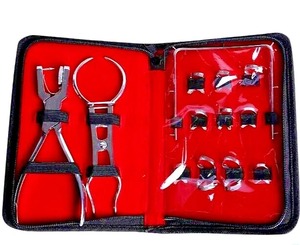 Kit de Digue Dentaire Professionnel Réutilisable de Haute Qualité, 12 Pièces en Acier Inoxydable, Ensemble Complet pour les Procédures d'Isolation Dentaire - Product Image 5