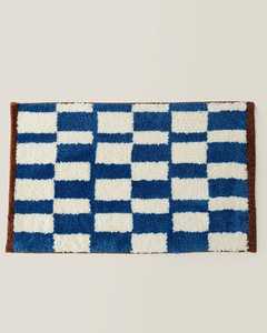 Alfombras de Baño Personalizadas Únicas de Secado Rápido, Alfombras de Baño de Diseño en Algodón con Técnicas de Fabricación a Máquina para Baños por INDIAN TEXTILES H/L - Product Image 1