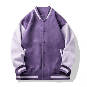 Vintage Style Winter Bomber <b>Jacket</b> for <b>Men</b> New Design <b>Long</b> Sleeve Breathable Cow Skin Lining Plus Size Zipper Closure Knitted - Product Image 5