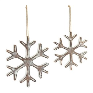 Industrial Metal <b>Christmas</b> Hanging Ornament Modern Decorative Holiday <b>Tree</b> Accent For Contemporary Home Decoration - Product Image 6