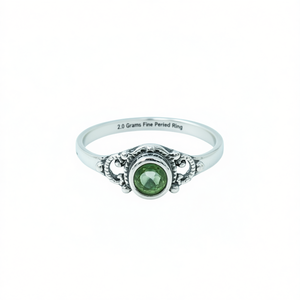 2.0 Grams Fine <b>Peridot</b> <b>Ring</b> - Product Image 2