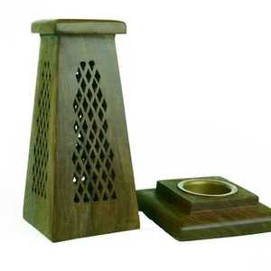 Quemador de incienso Bakhoor de metal dorado, quemador de incienso árabe Oud, soporte decorativo para incienso, quemador de fragancia de lujo para el hogar - Product Image 6